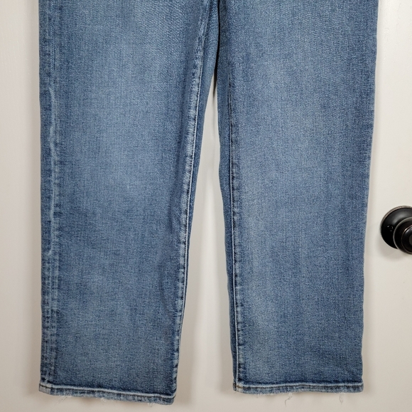 Madewell Slim Wide Leg Crop Jeans Size 25 - Picture 2 of 11